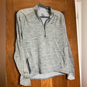 Men’s Nike zero-Fit Long Sleeve Thermal Running 1/4 Zip